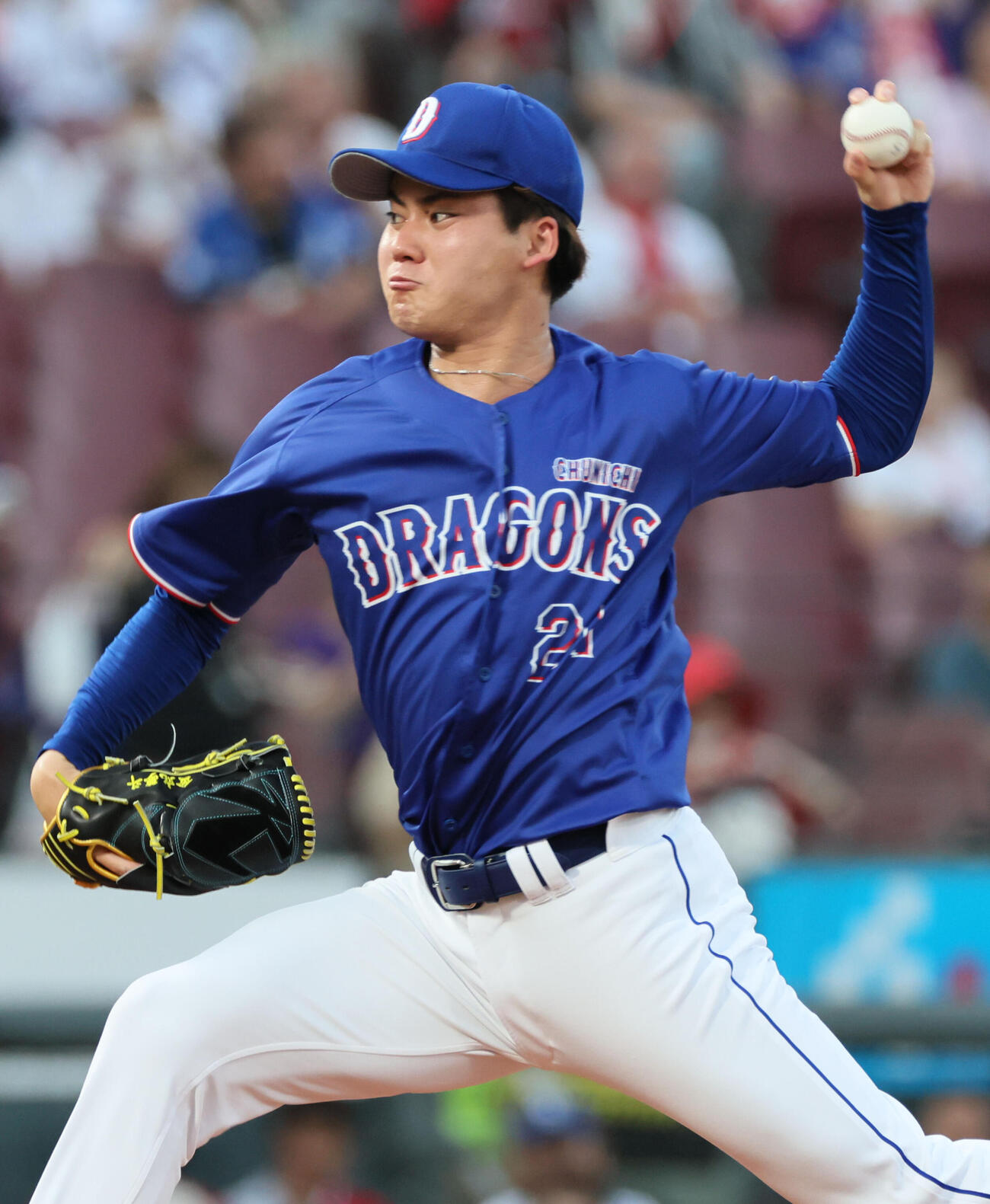 中日金丸夢斗（2026年8月撮影）