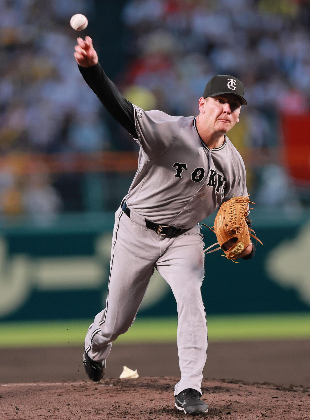 阪神対巨人　巨人先発のスペンサー・ハワード（撮影・上山淳一）