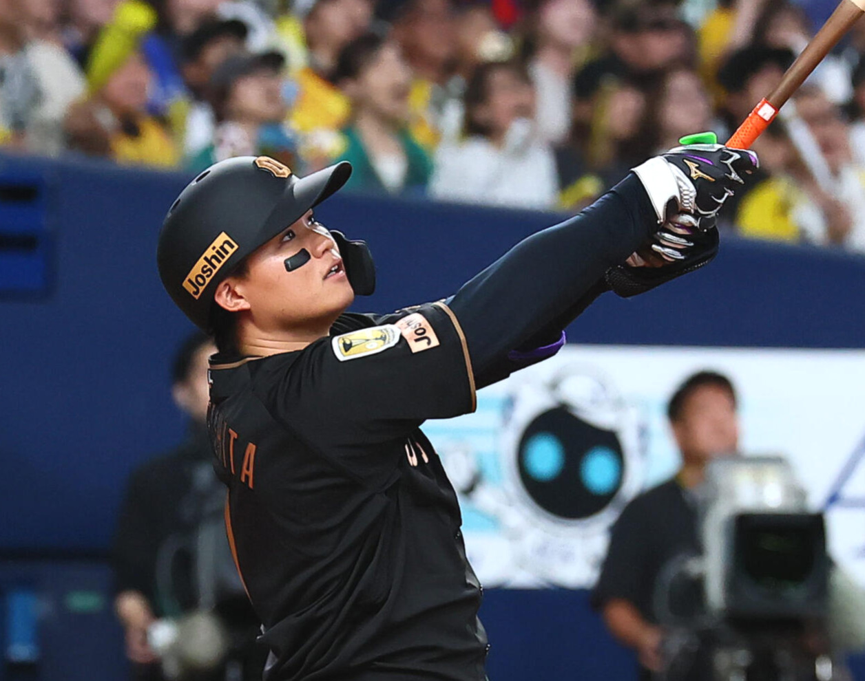 阪神森下翔太（2026年8月撮影）