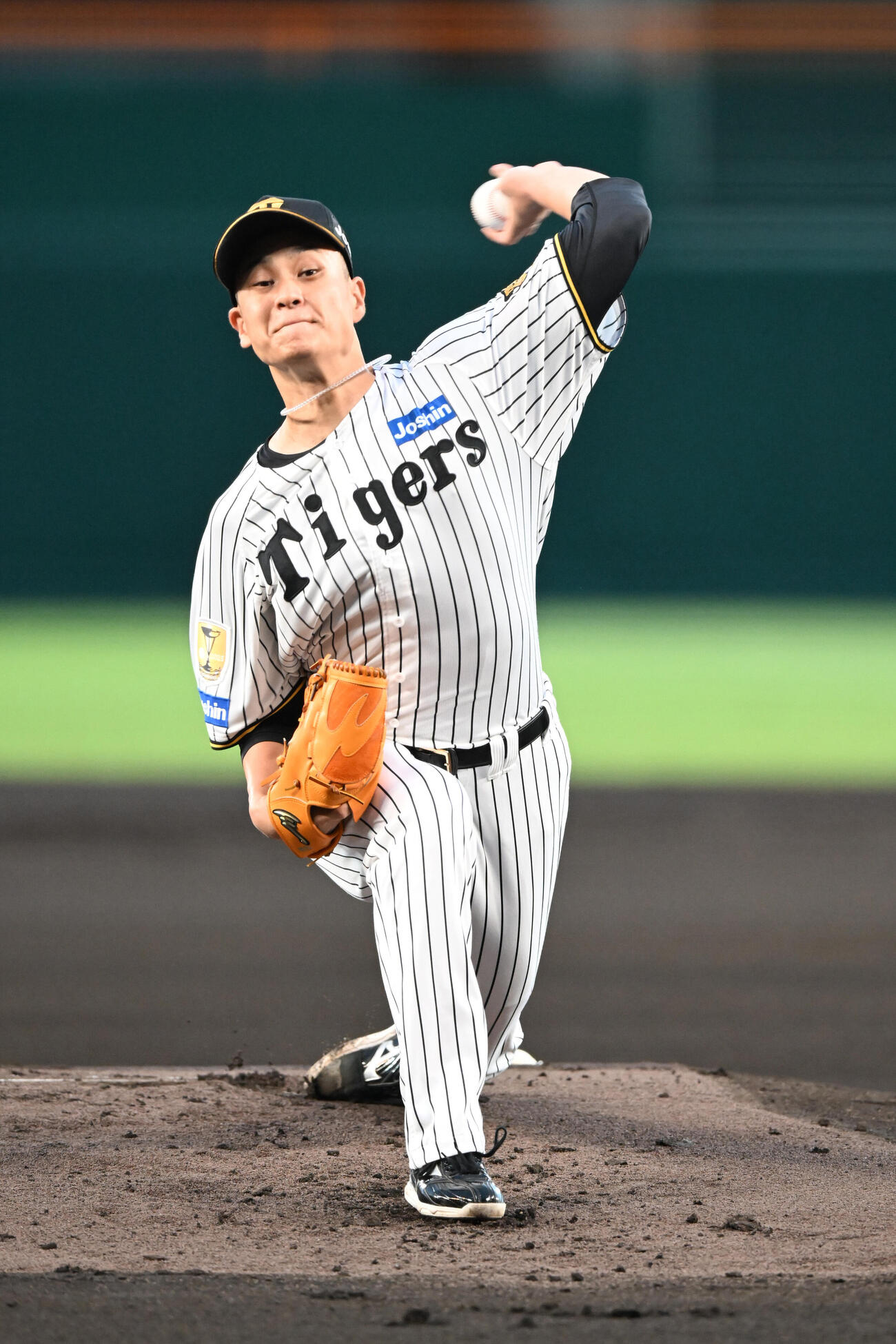 阪神対巨人　先発する阪神大竹耕太郎（撮影・和賀正仁）