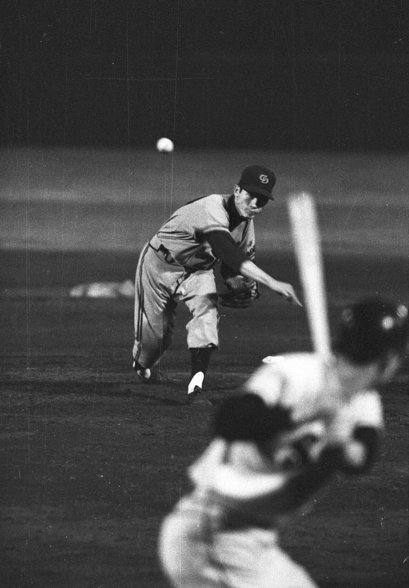中日権藤博（1961年6月撮影）