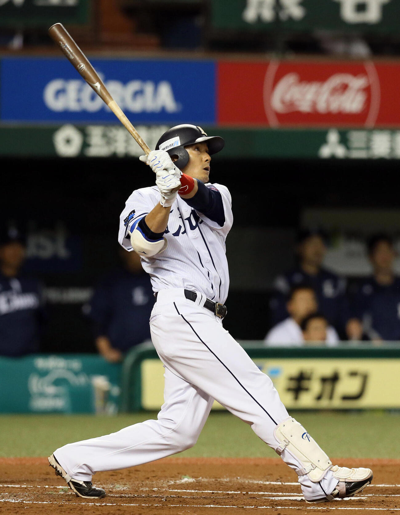 18年CSファイナルで本塁打を放つ西武栗山巧