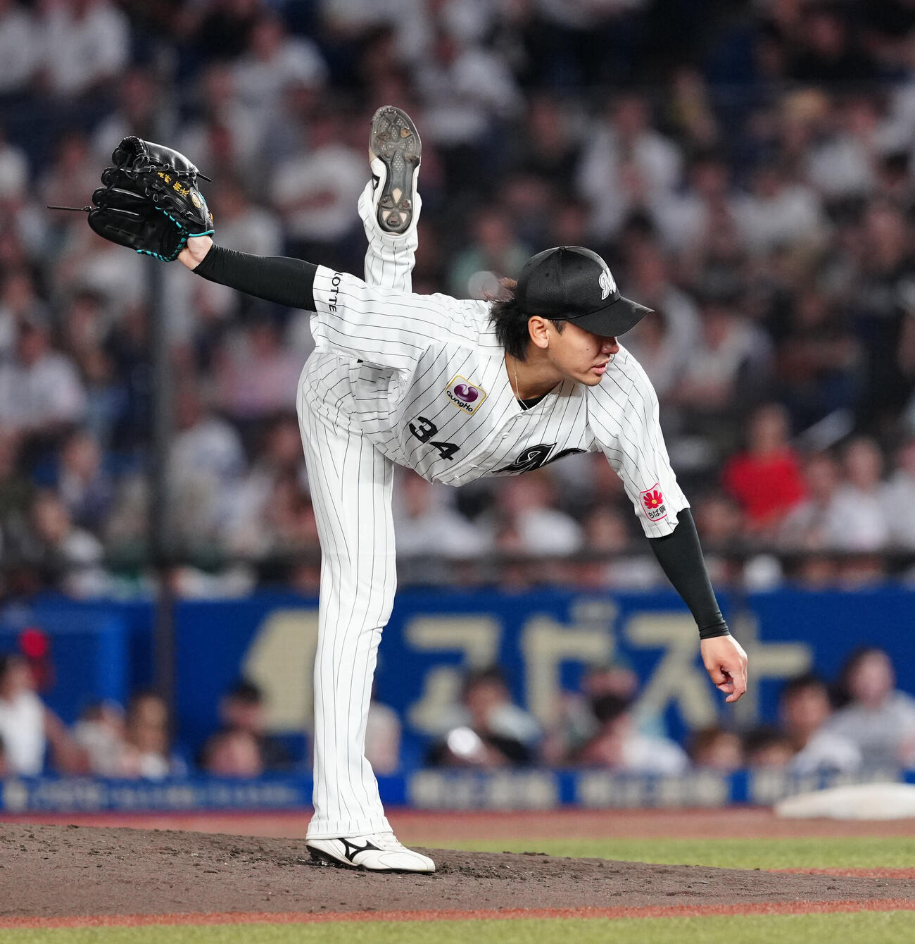ロッテ高野脩汰（2026年8月撮影）