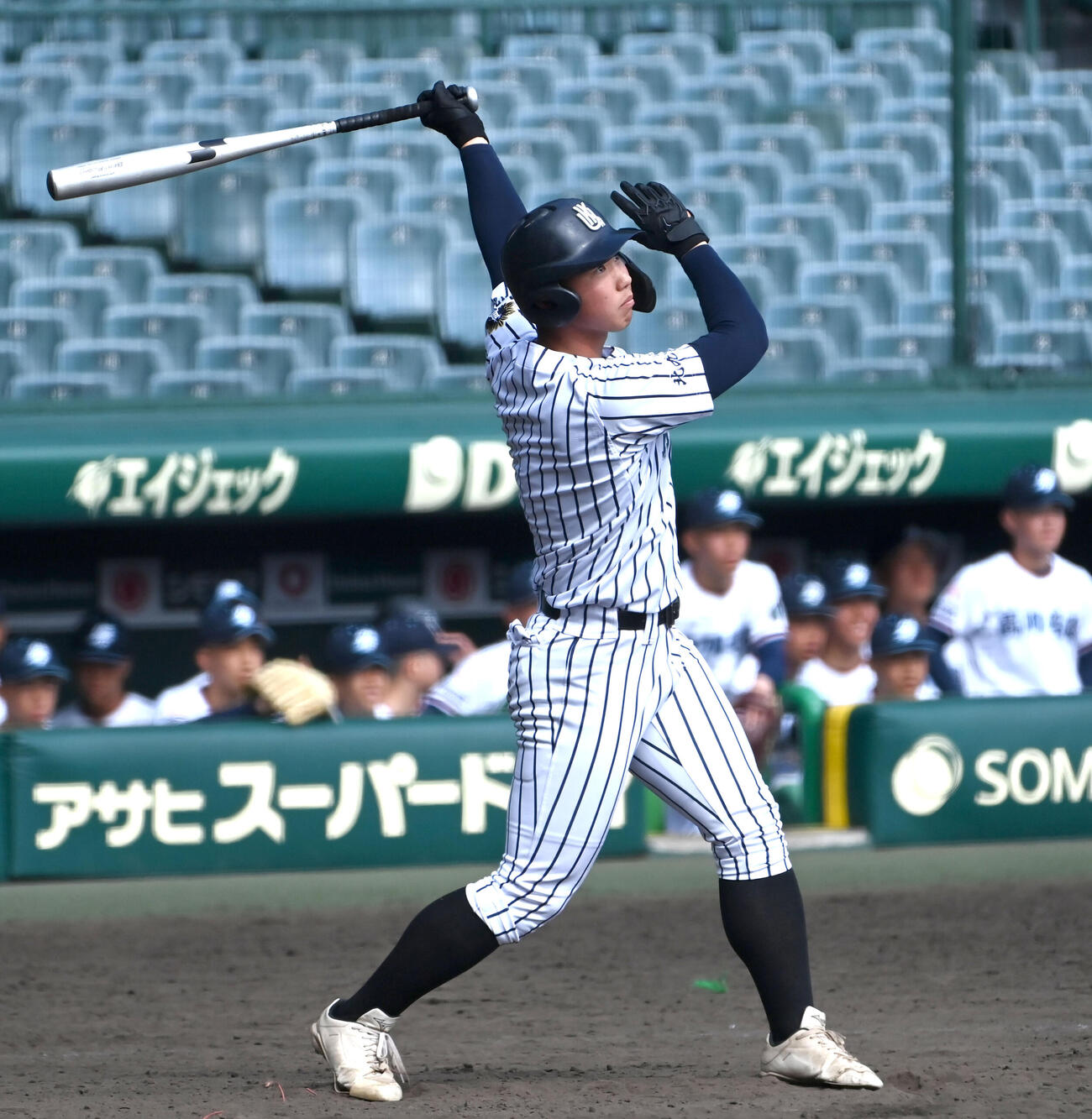 プロ志望届を提出した九州国際大付・牟礼翔（2026年撮影）
