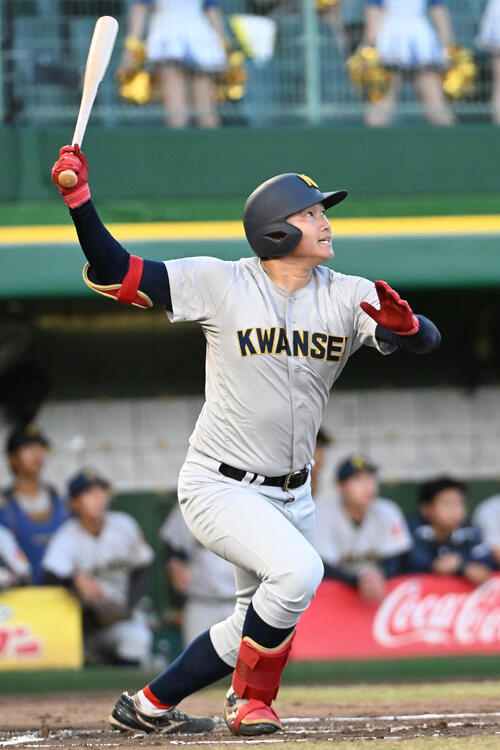 関学大・新井亮規浩(撮影・滝沢美穂子)