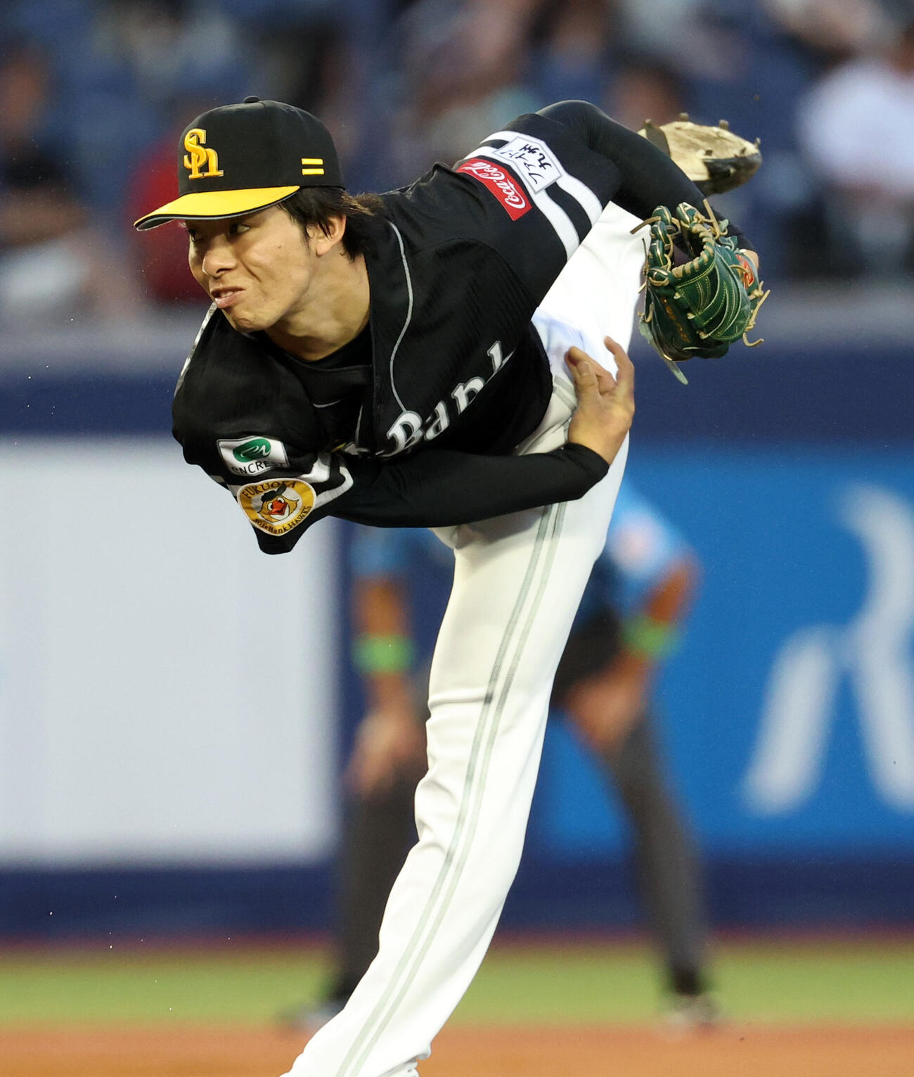 ソフトバンク村上泰斗（2026年7月撮影）