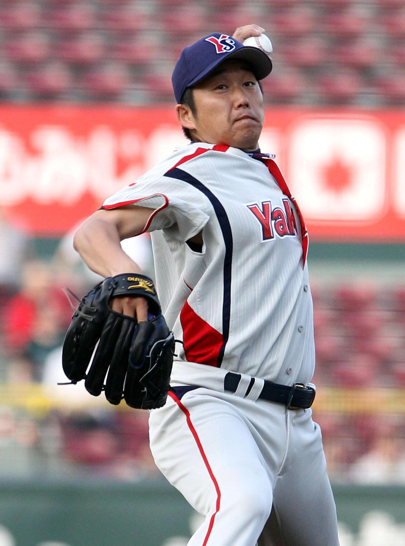 2011年7月1日の広島戦で先発したヤクルト石川雅規