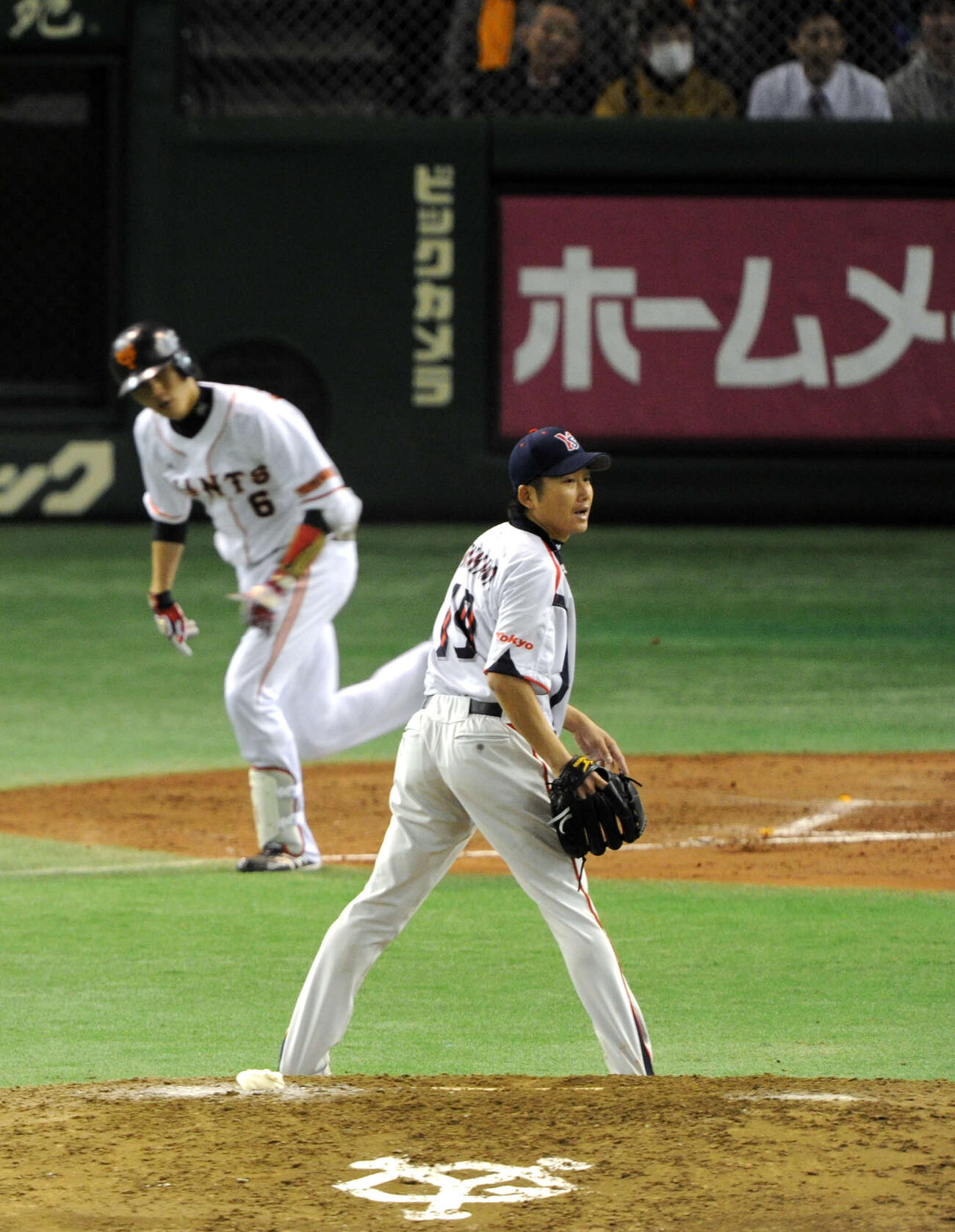 ノーヒットノーランを坂本勇人に阻止された石川雅規（2012年3月撮影）
