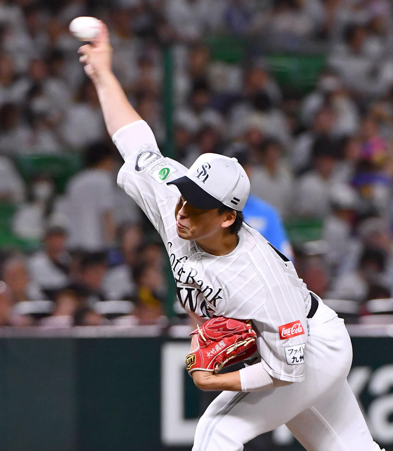 ソフトバンク大竹風雅（2026年7月撮影）