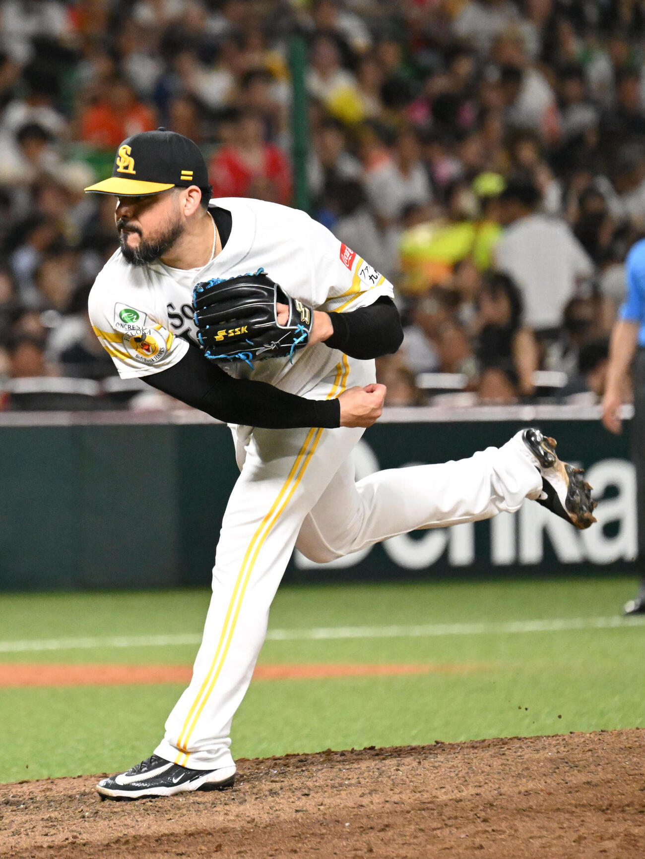 ソフトバンクのロベルト・オスナ（2026年8月撮影）