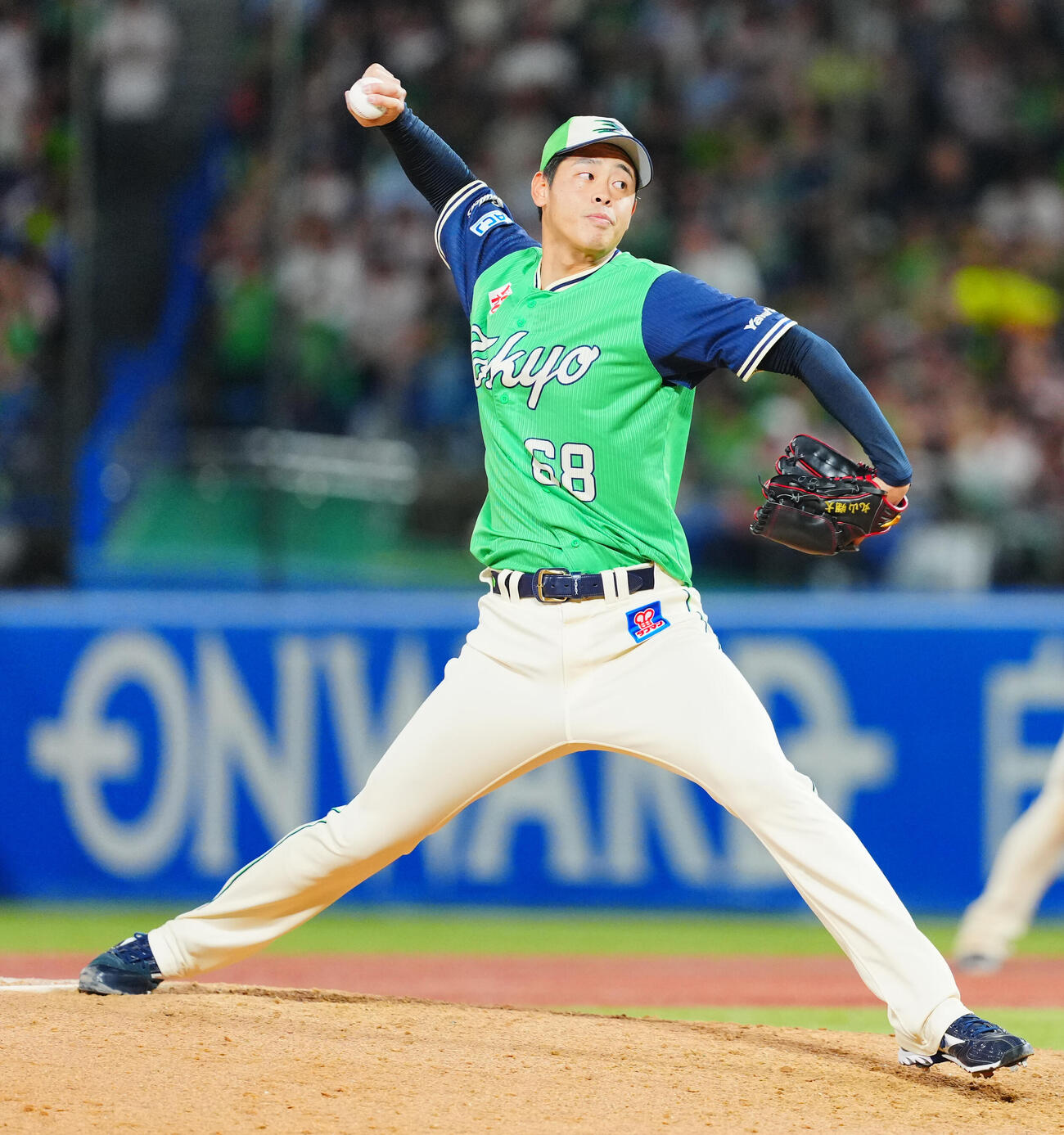 ヤクルト対阪神　8回表、ヤクルト5番手の丸山翔大（撮影・垰建太）