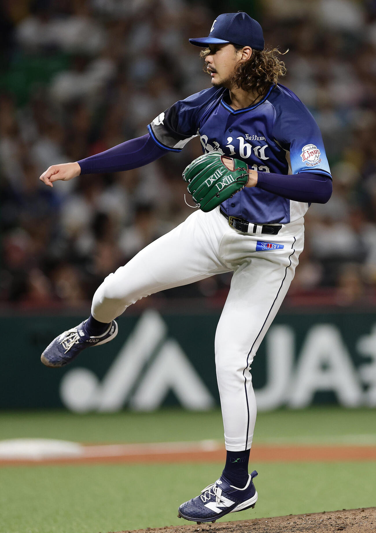 ソフトバンク対西武　力投する西武先発の高橋光成（撮影・前田充）
