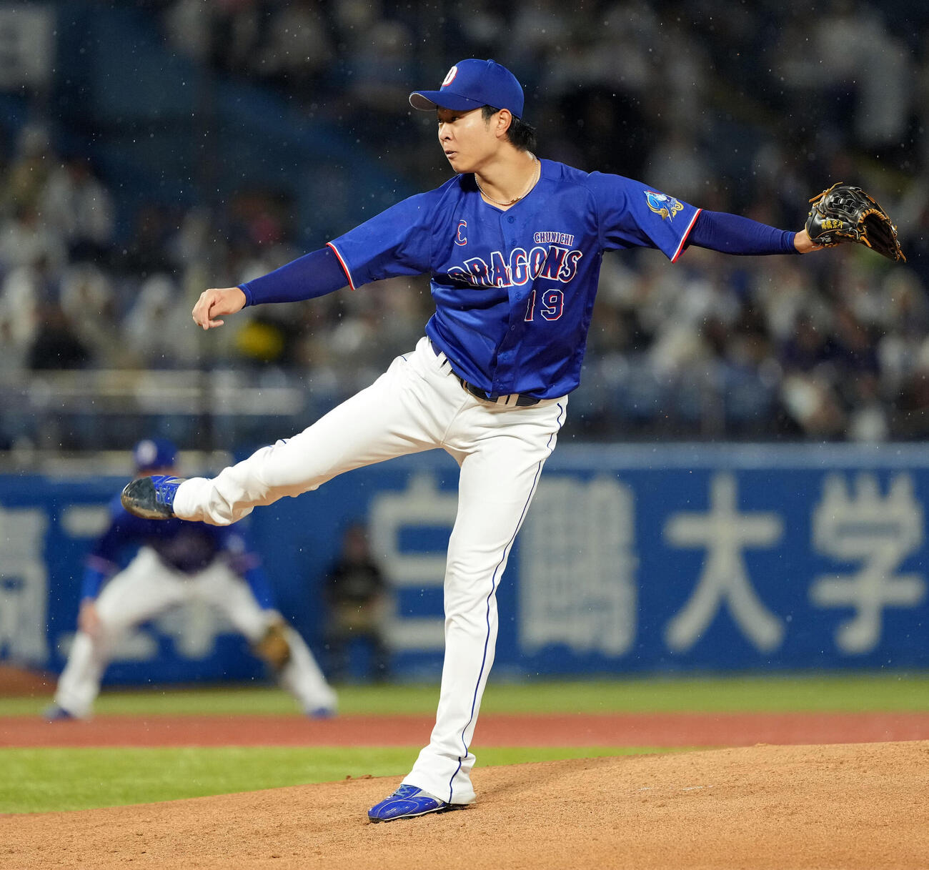 ヤクルト対中日　中日の先発高橋宏斗（撮影・たえ見朱実）
