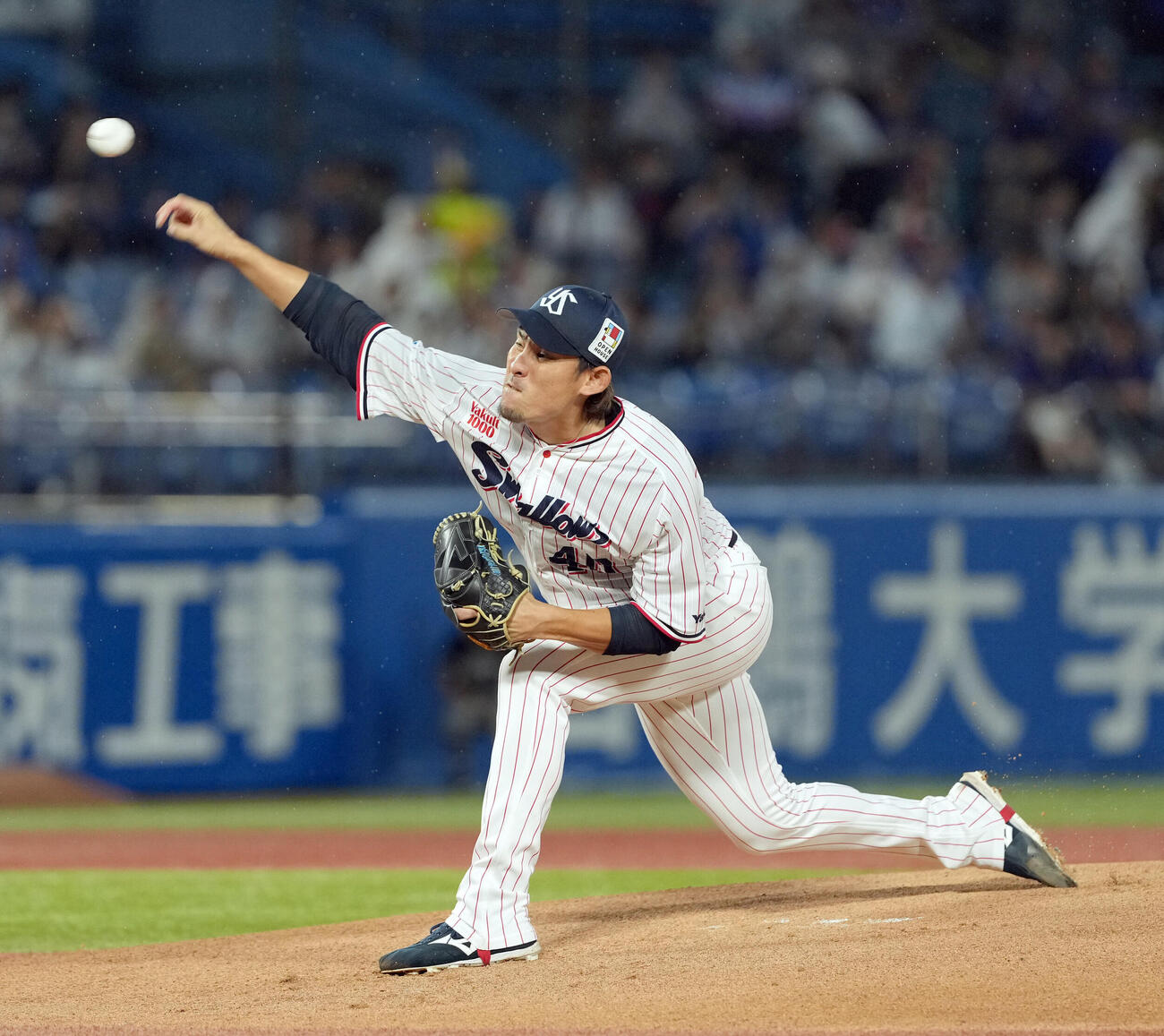 ヤクルト対中日　ヤクルトの先発高梨裕稔（撮影・たえ見朱実）