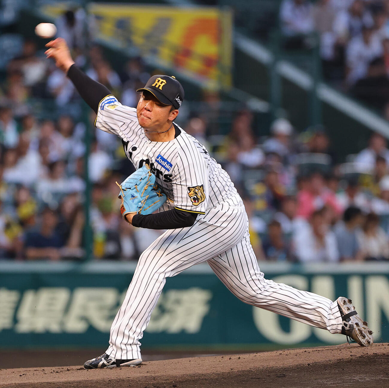 阪神対DeNA　阪神先発の村上頌樹（撮影・上田博志）