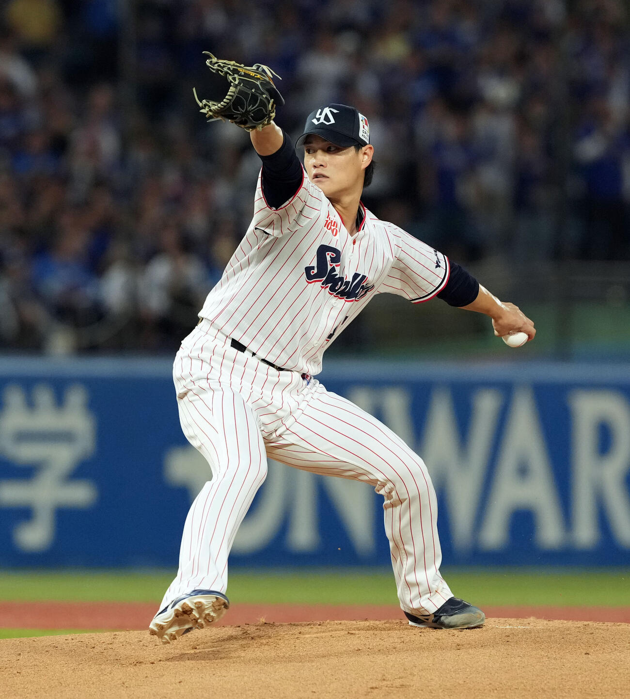 ヤクルト対中日　ヤクルト先発の高橋奎二（撮影・たえ見朱実）