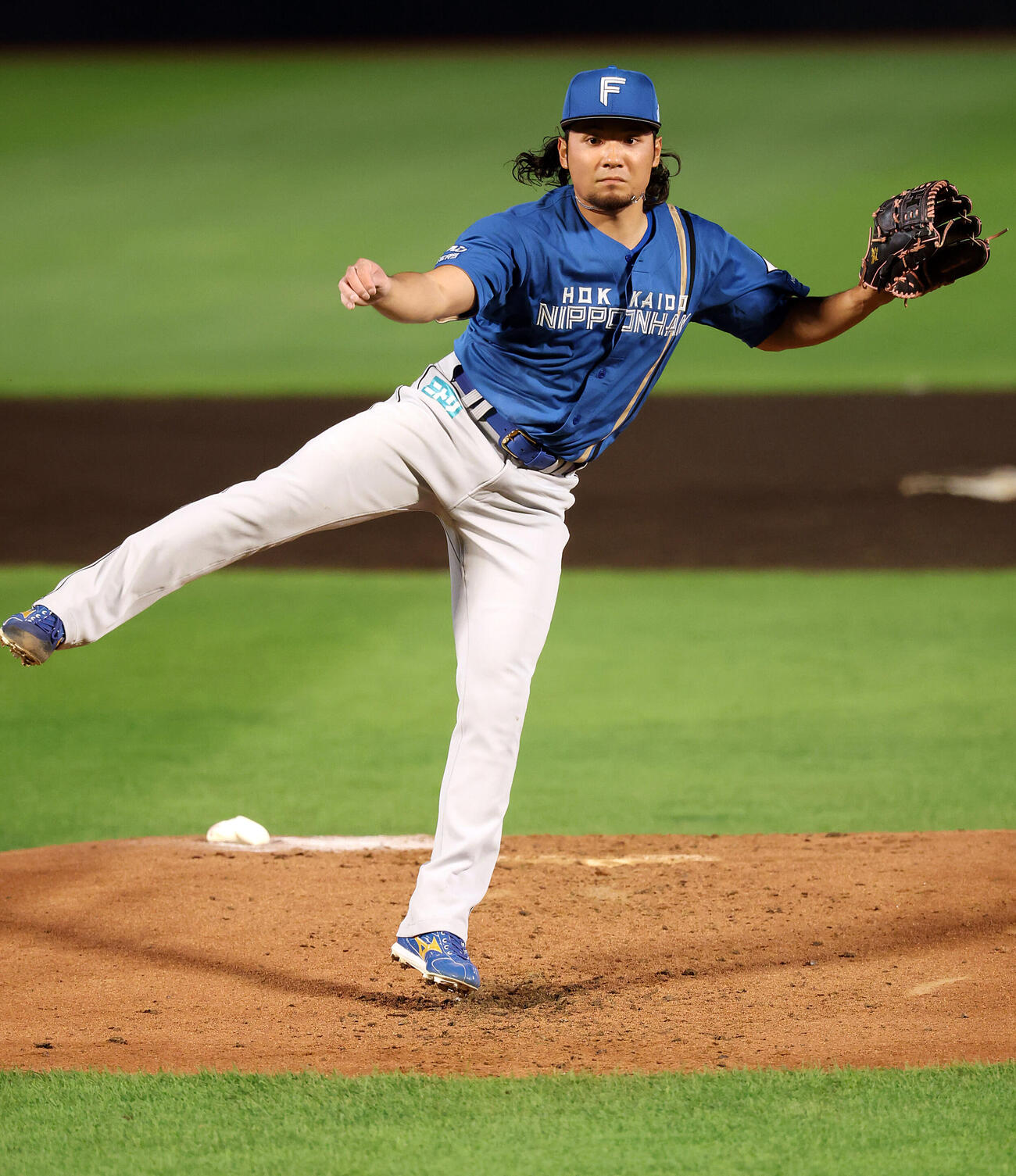 楽天対日本ハム　力投する日本ハム先発の伊藤大海（撮影・浅見桂子）