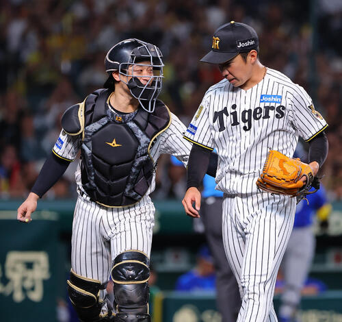 阪神】坂本誠志郎、石井大智の復帰に「込み上げてくるものが…」「頼り