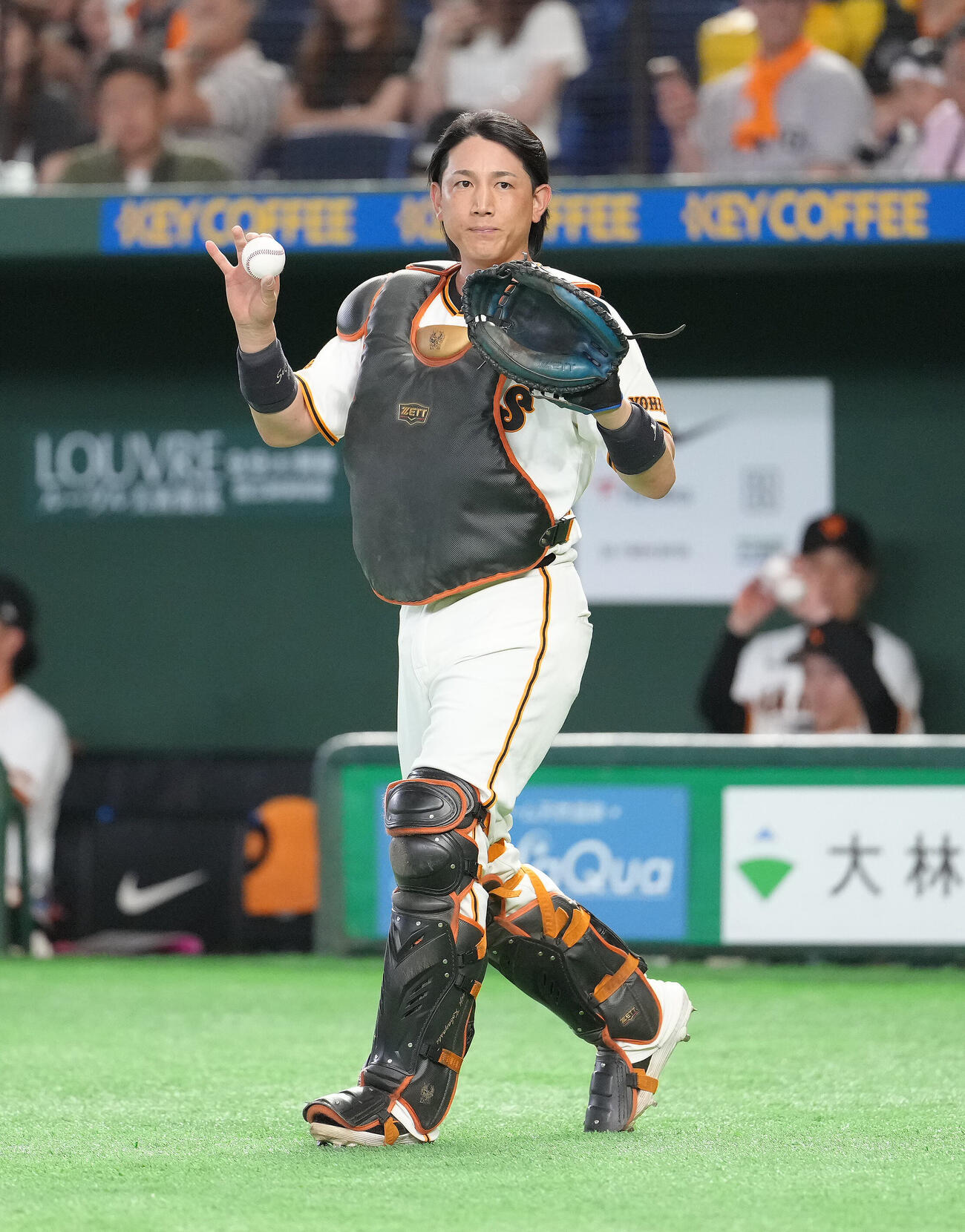 巨人小林誠司（2026年8月撮影）　