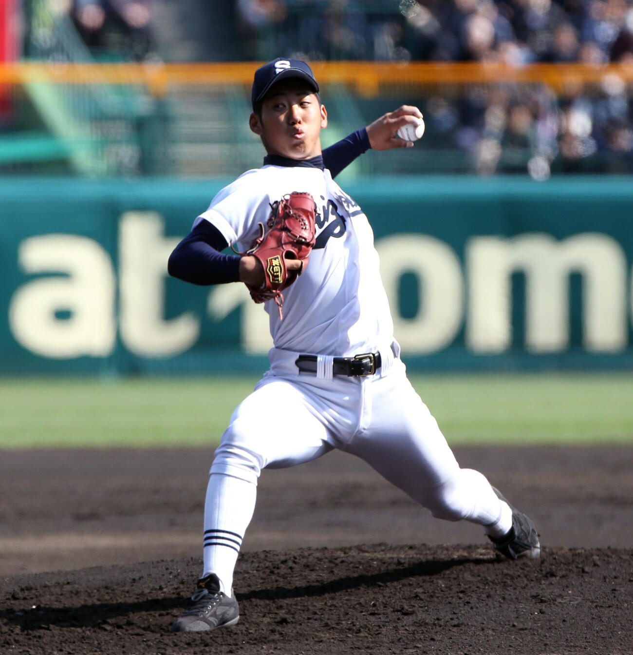 静岡高校時代の池谷蒼大（2017年3月撮影）