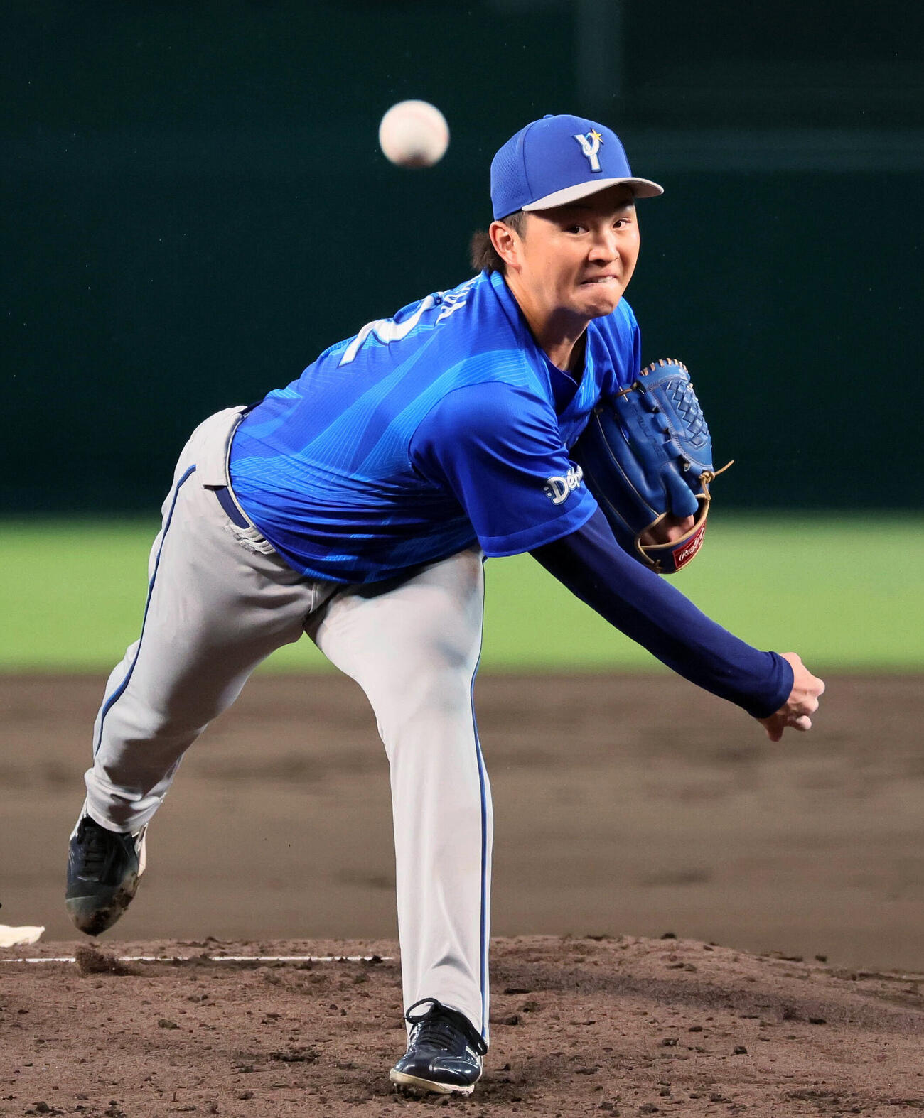 阪神対DeNA DeNAの竹田祐（撮影・宮崎幸一）