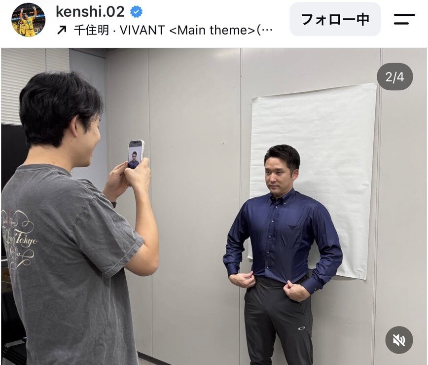 杉谷拳士氏のインスタグラムから