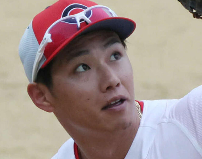 広島中村奨成（2026年撮影）