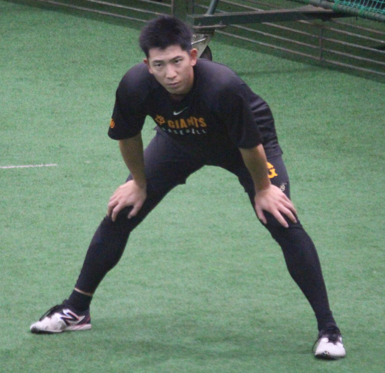 ジャイアンツ球場で調整した戸郷翔征