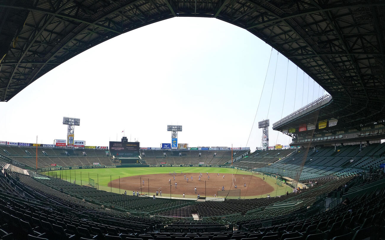 甲子園球場（24年8月撮影）