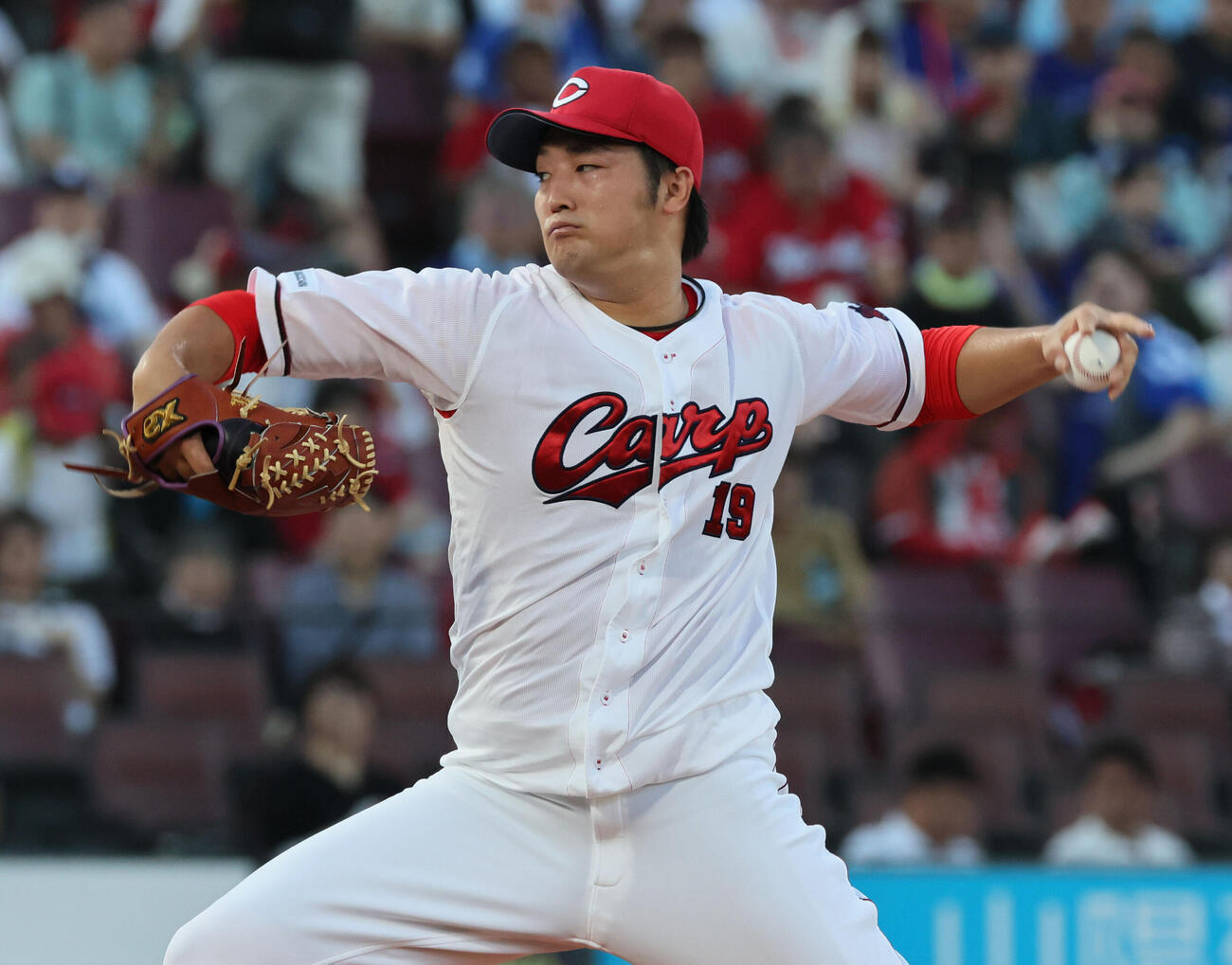 広島床田寛樹（2026年8月撮影）