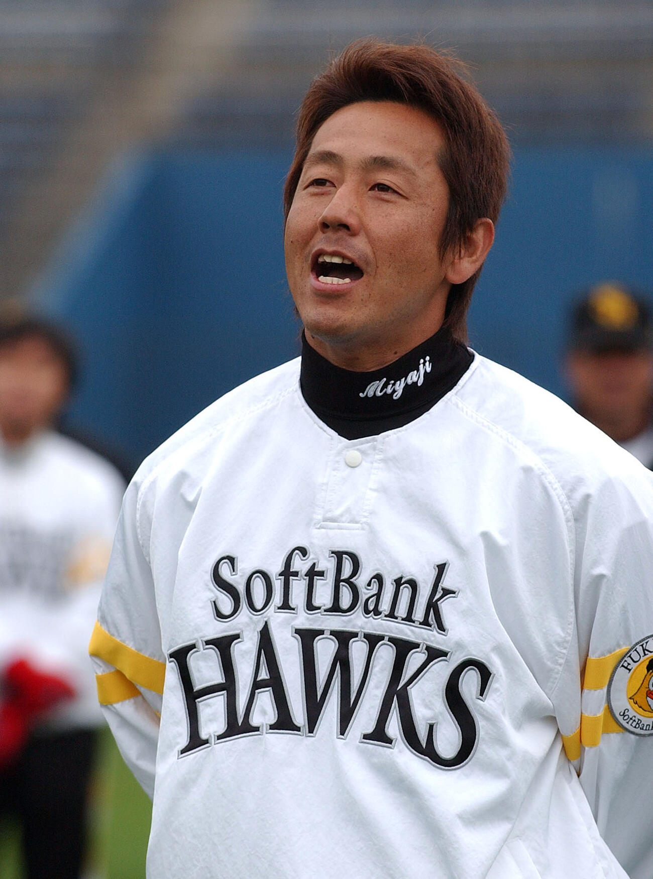 ソフトバンク時代の宮地克彦容疑者（2006年2月）