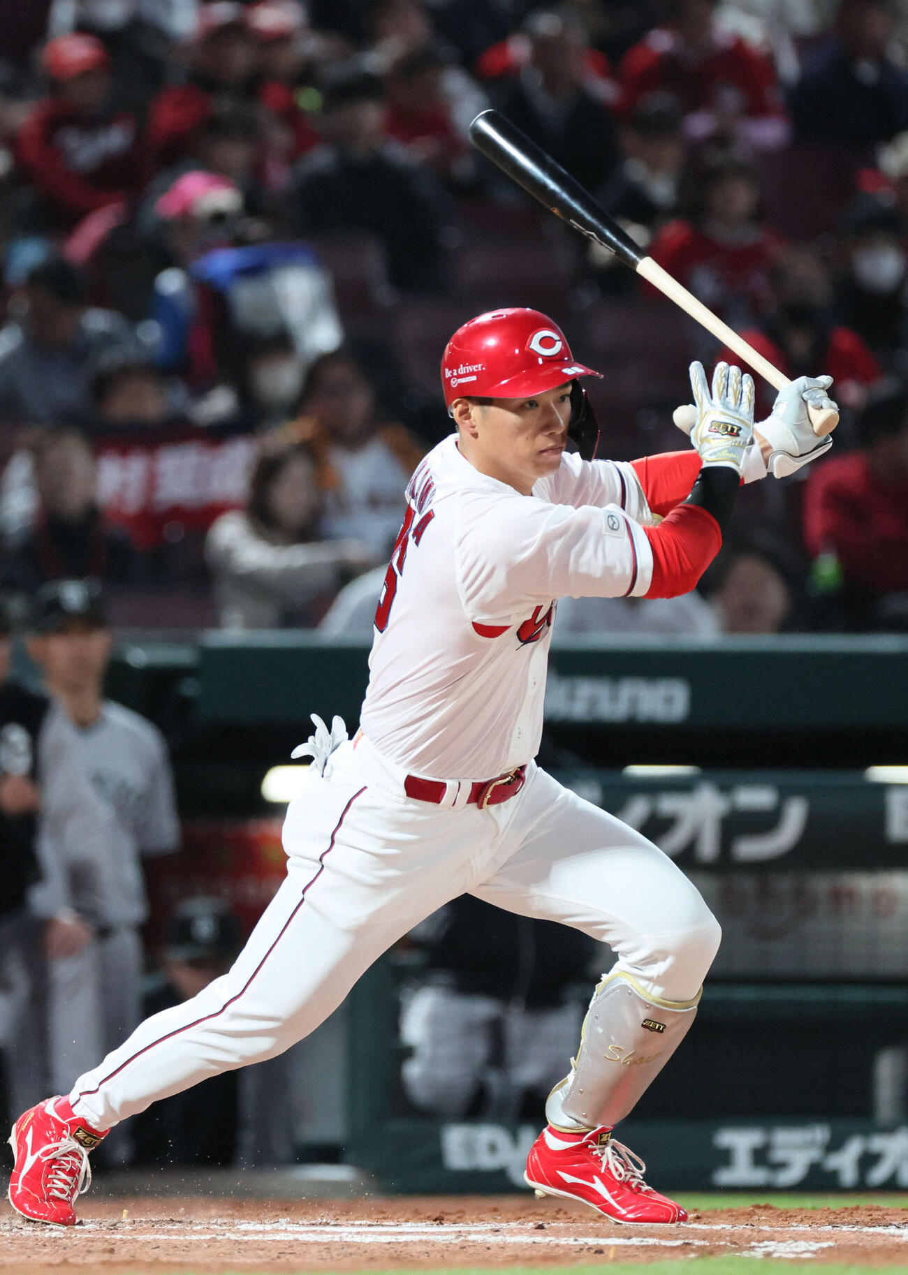 広島中村奨成（2026年4月撮影）