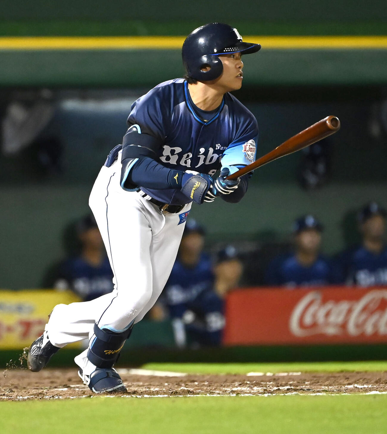 オリックス対西武　8回表西武1死二塁、蛭間拓哉は適時打を放つ（撮影・石井愛子）