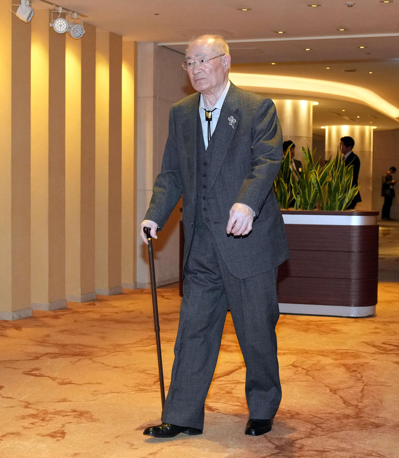 2025年12月、巨人軍OB会総会に出席した張本勲氏