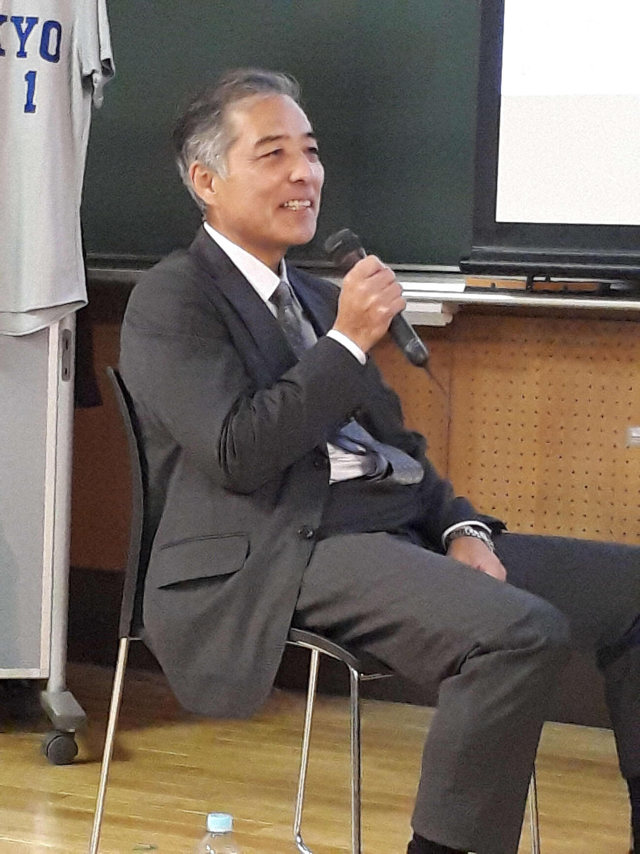 東大の元エース、大山雄司さん（2018年11月撮影）