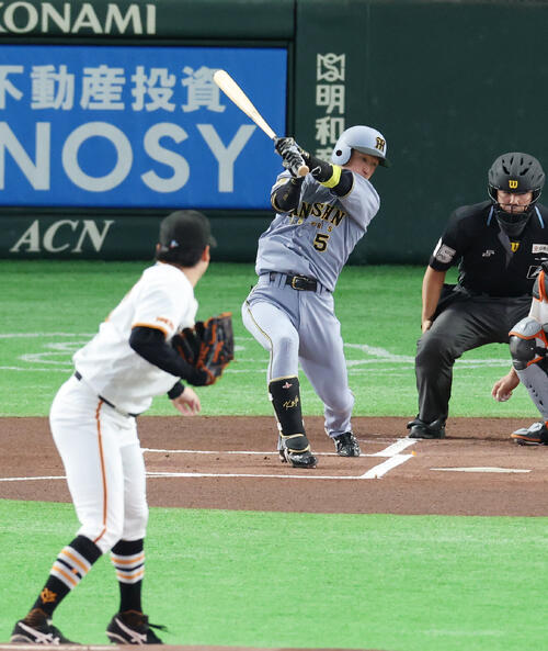 阪神】1、2番が初球攻撃も無得点 首位攻防戦は初回から手に汗握る