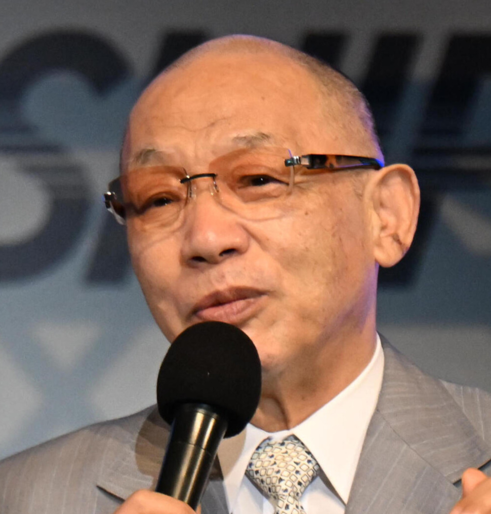 落合博満氏（2025年8月撮影）