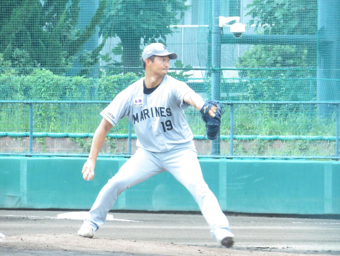ライブBPに登板する唐川侑己