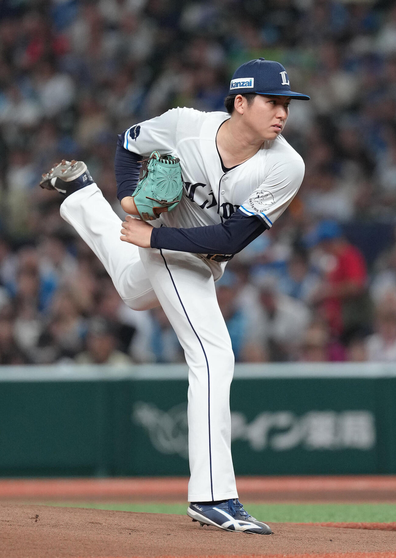西武対日本ハム　西武先発の武内夏暉（撮影・足立雅史）