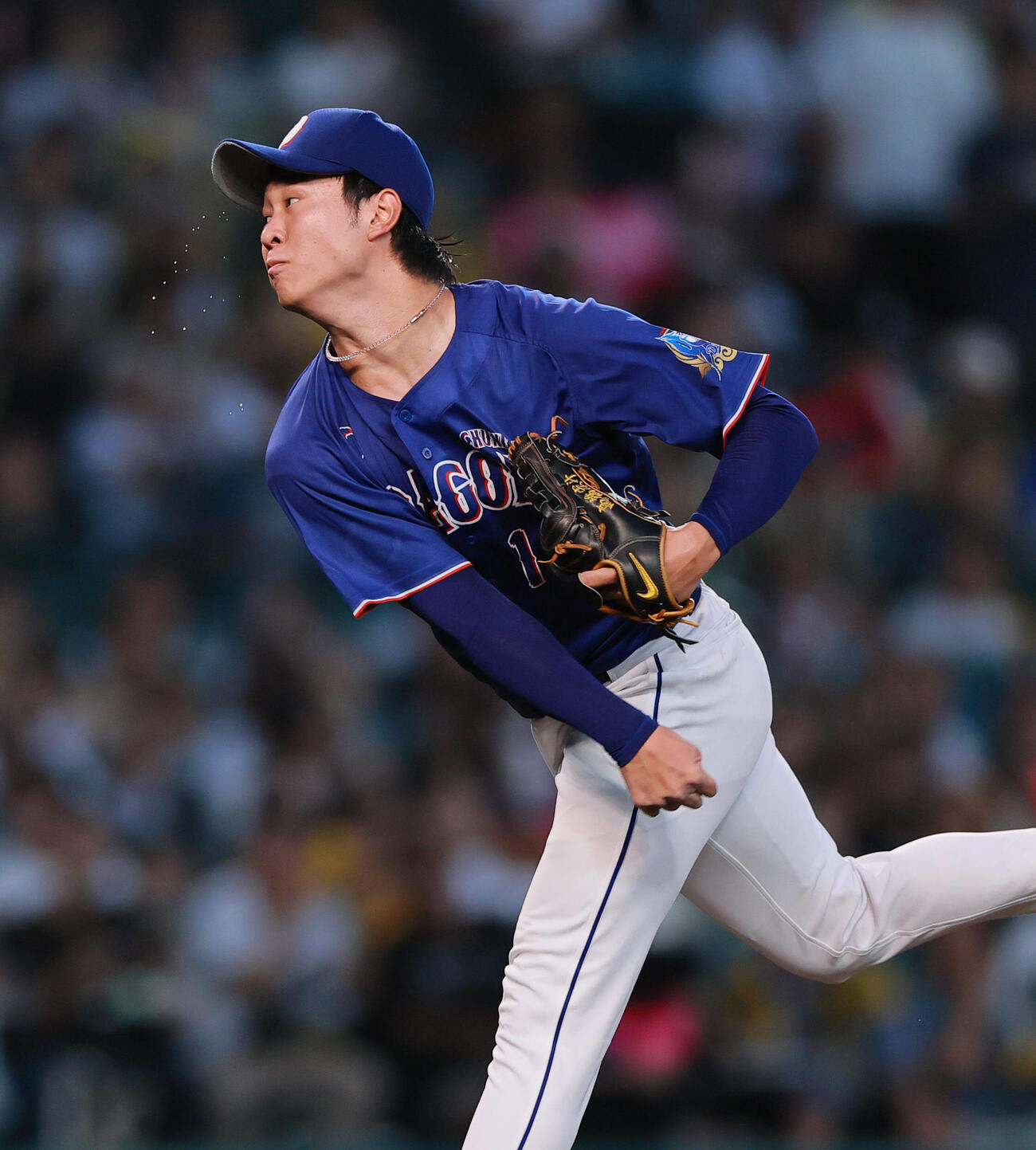 阪神対中日　中日先発の高橋宏斗（撮影・上山淳一）