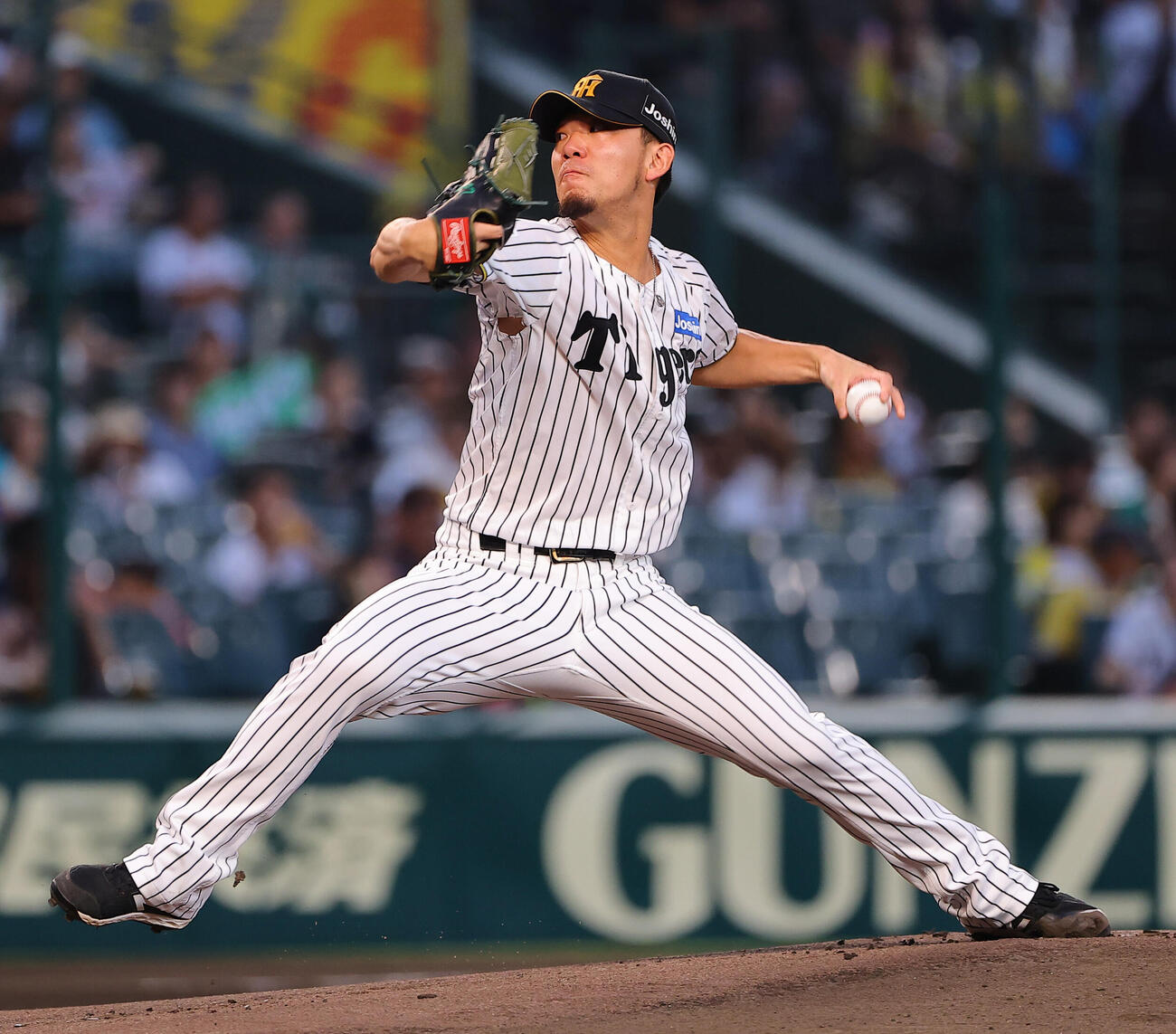 阪神対中日　阪神先発の伊藤将司（撮影・上田博志）