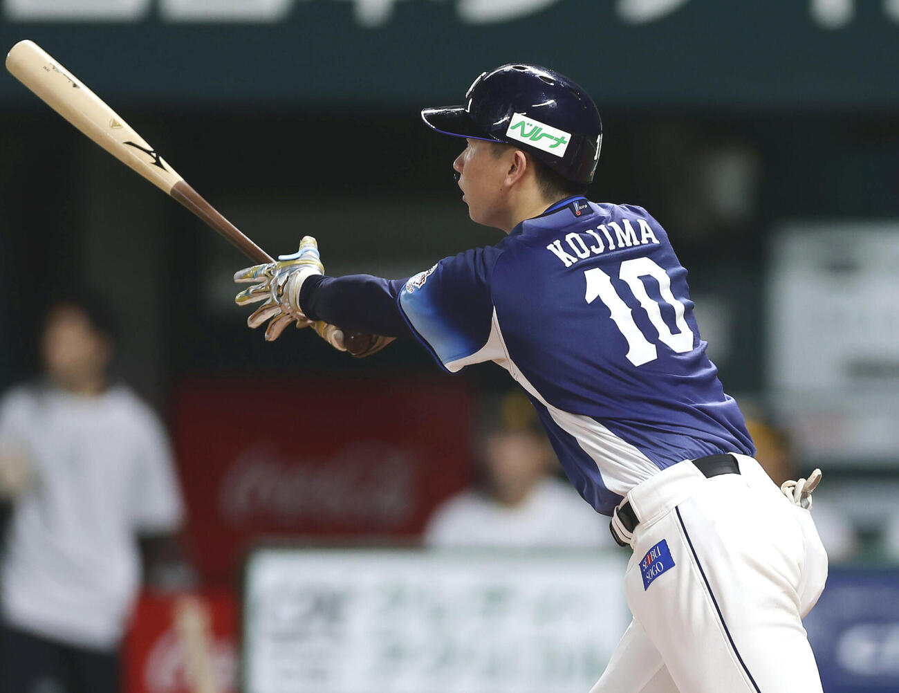 6日ソフトバンク戦で9号3ランを放った小島大河
