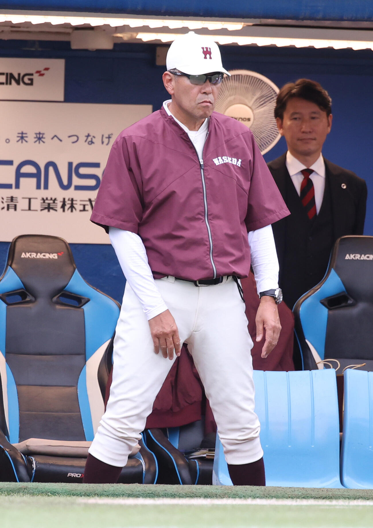 早大・小宮山悟監督（2026年9月撮影）