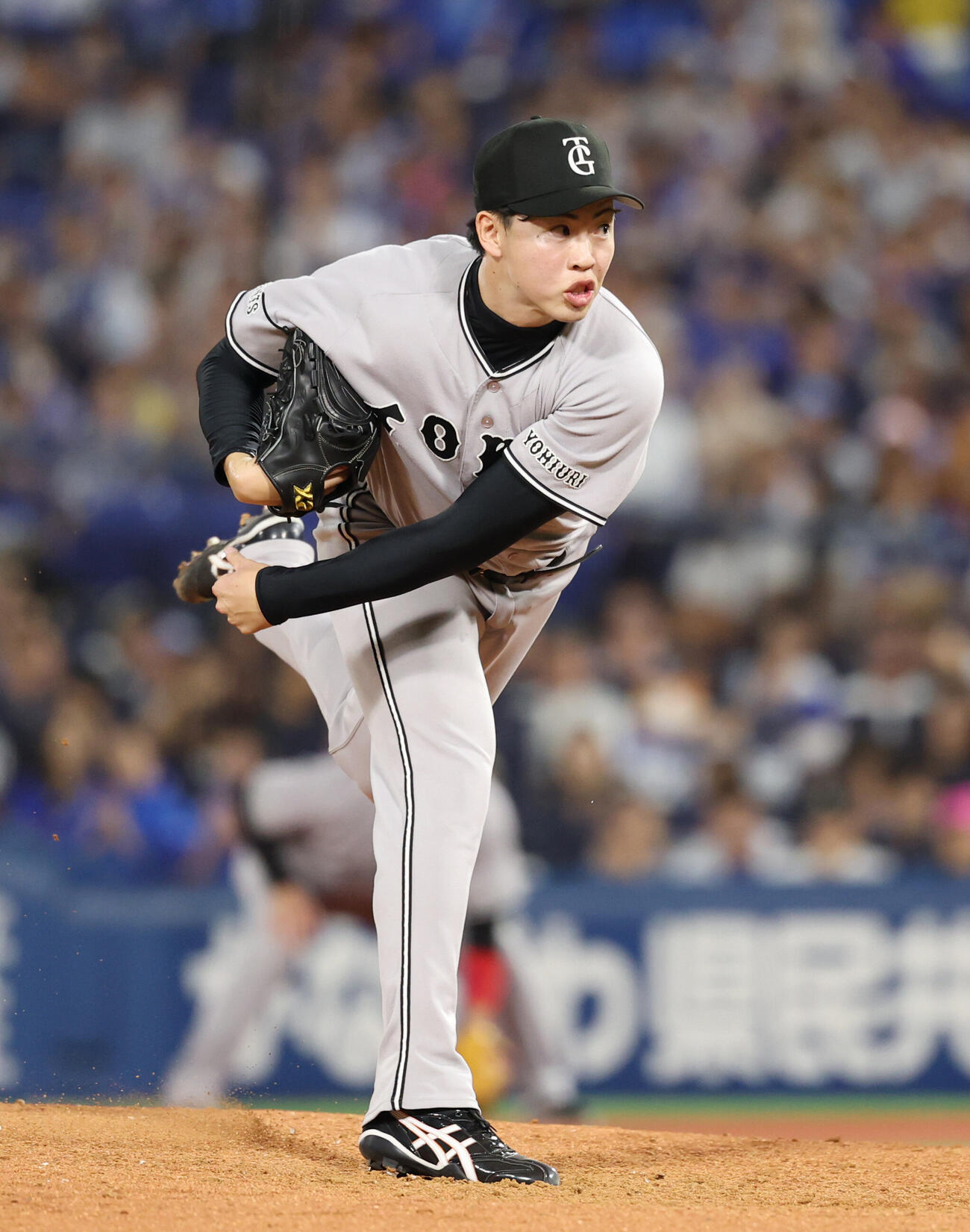 DeNA対巨人　巨人5番手で登板し力投する森田駿哉（撮影・増田悦実）