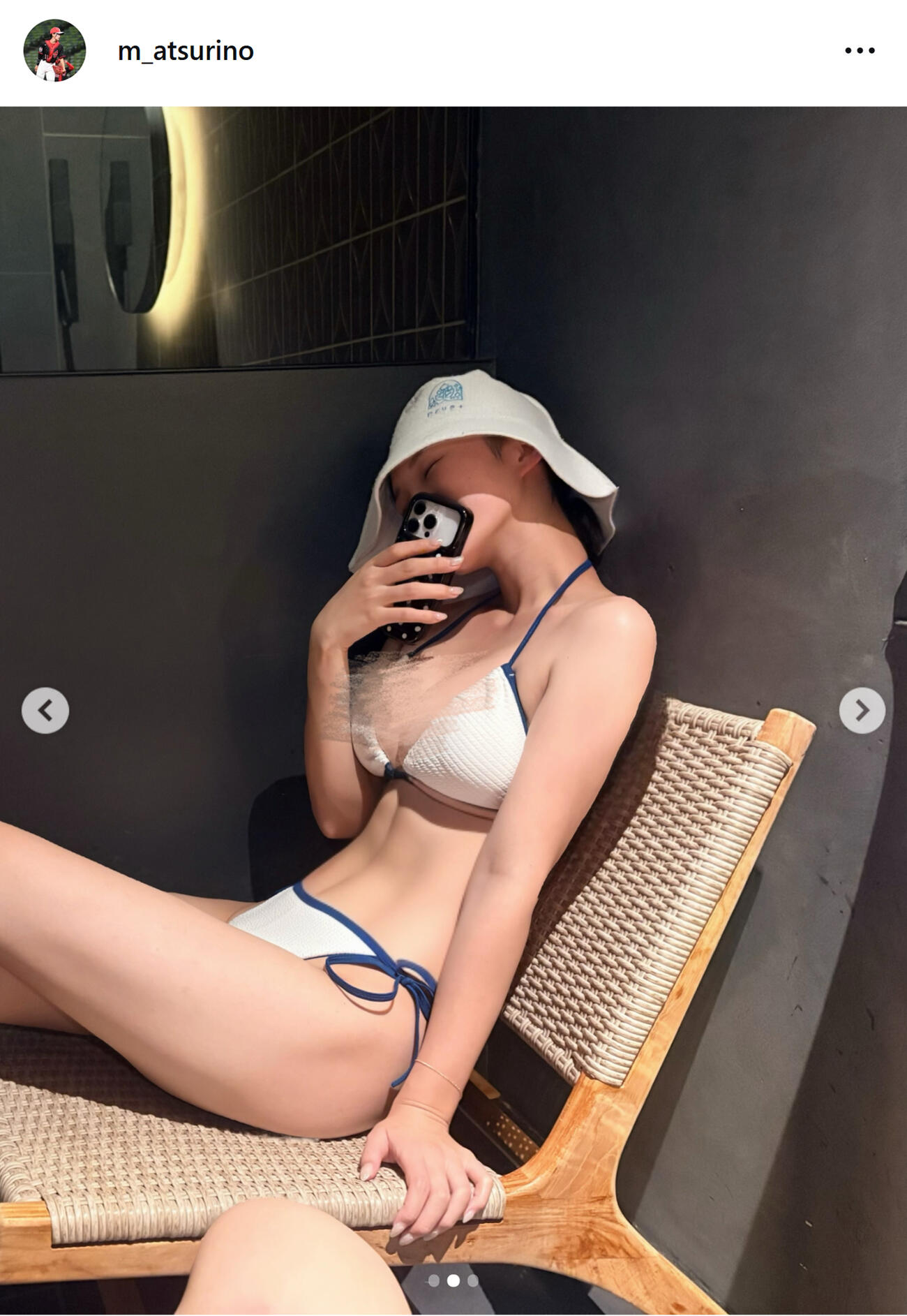 松本里乃のインスタグラムから