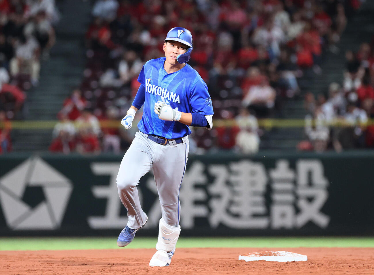 DeNA宮下朝陽（2026年9月11日撮影）
