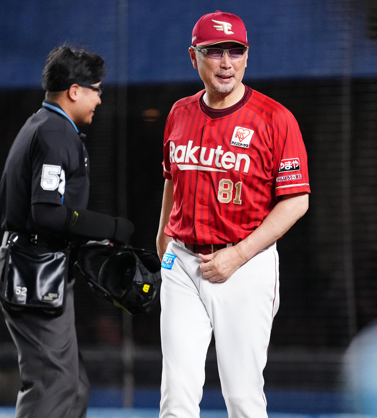 楽天吉井理人監督（2026年9月撮影）　