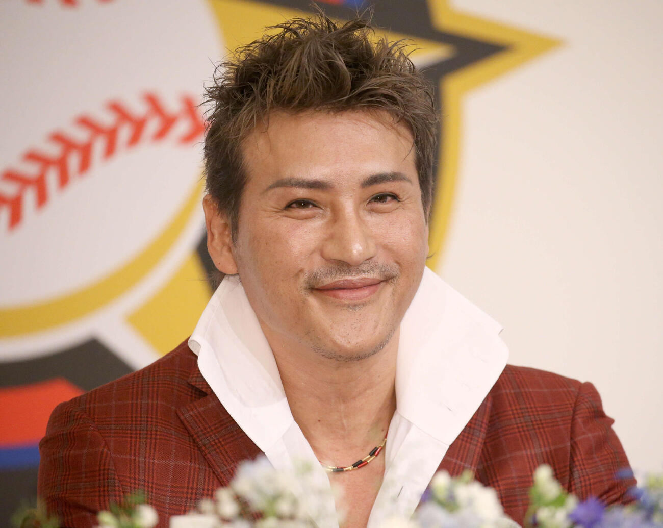 就任会見に臨む日本ハム新庄剛志監督（2021年11月4日撮影）