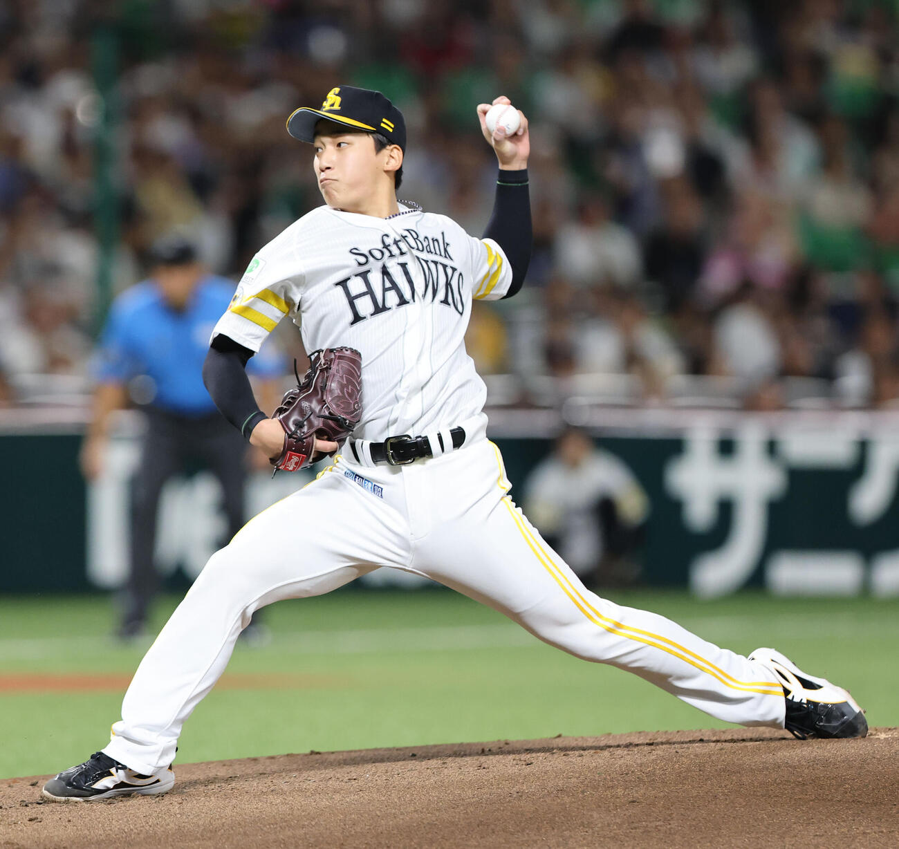 ソフトバンク前田悠伍（2026年9月撮影）
