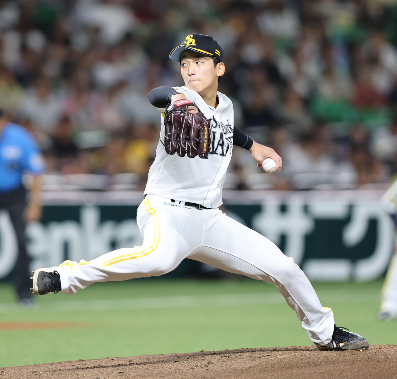 ソフトバンク前田悠伍（2026年9月撮影）